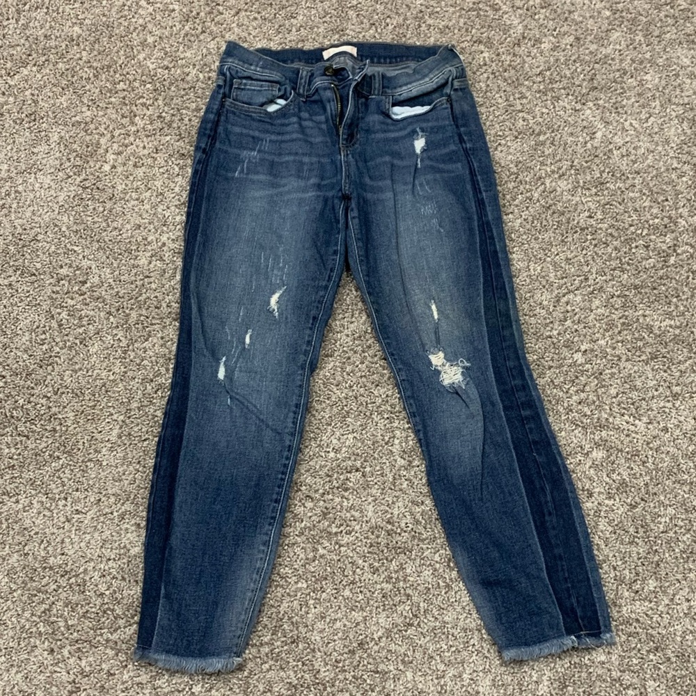 altar’d state two-tone jeans